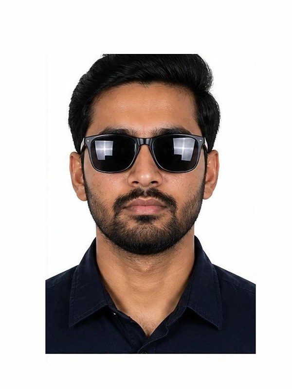 Rejected DV photo: person wearing sunglasses